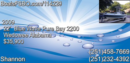 Blue Wave Pure Bay 2200