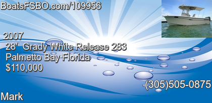 Grady White Release 283