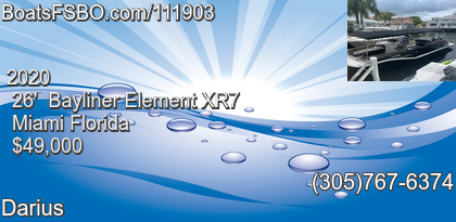 Bayliner Element XR7