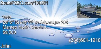 Grady White Adventure 208