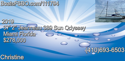 Jeanneau 389 Sun Odyssey