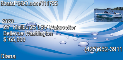Malibu 25 LSV Wakesetter