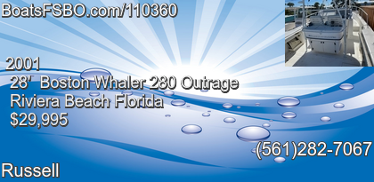 Boston Whaler 280 Outrage