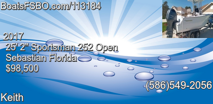 Sportsman 252 Open