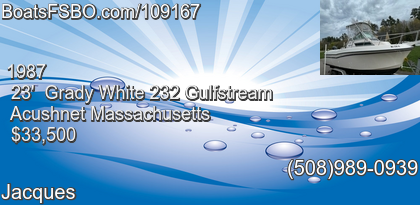 Grady White 232 Gulfstream