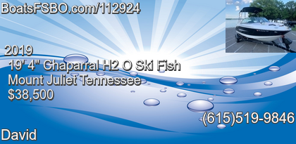 Chaparral H2 O Ski Fish