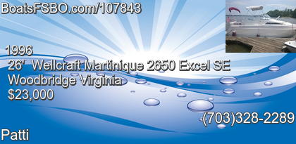 Wellcraft Martinique 2650 Excel SE