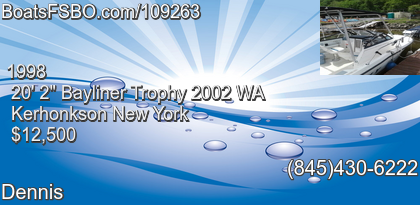 Bayliner Trophy 2002 WA