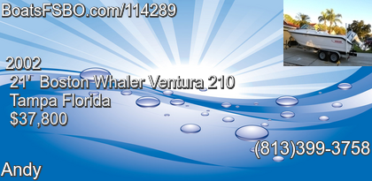 Boston Whaler Ventura 210