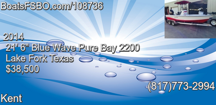 Blue Wave Pure Bay 2200