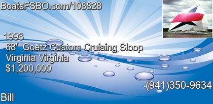 Goetz Custom Cruising Sloop
